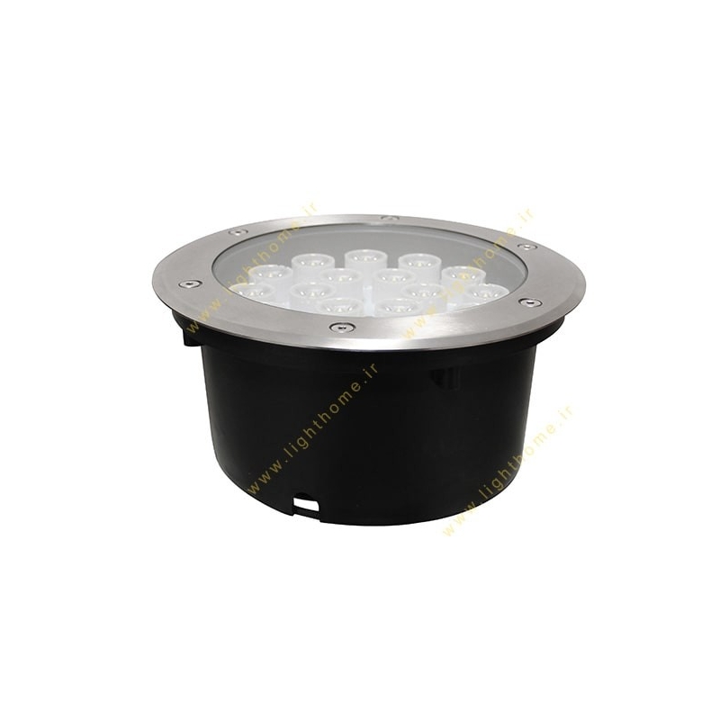 چراغ دفنی گرد 18وات LED مدل FEC-1800