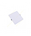 چراغ پنلی توکار 30 وات SMD ستاره شمال مدل LI76 ابعاد بیرونی 23 سانتی متر
