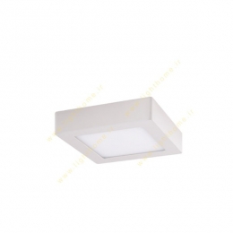 پنل روکار مربع 18 وات SMD شعاع پارس مدل SP-MZ8225-S-18W