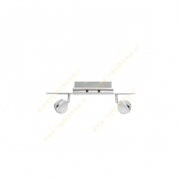 چراغ دیواری دو شعله 2x6 وات LED ستاره شمال مدل GWO15