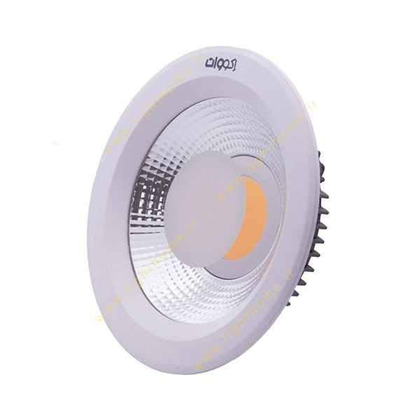 چراغ توکار 35 وات COB LED اکووات