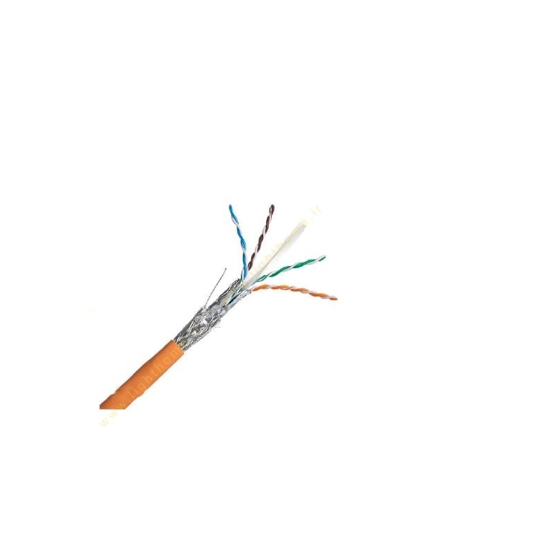 کابل شبکه CAT6 سیمیا مدل SF-UTP-PVC