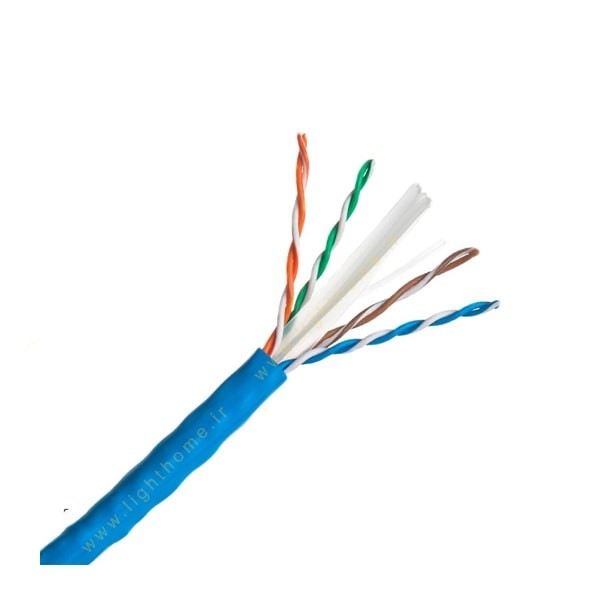 کابل شبکه CAT6 سیمیا مدل SF-UTP-LSZH