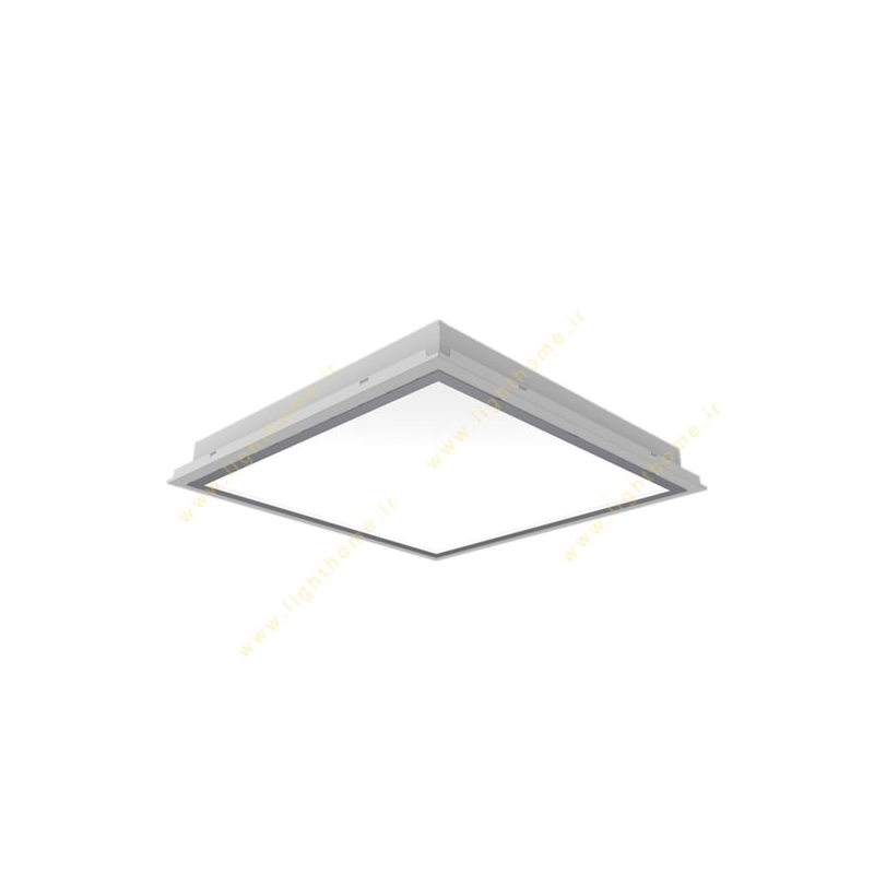 چراغ بیمارستانی 60x60 توکار 50 وات LED گلاریس مهنام مدل سازه پنهان