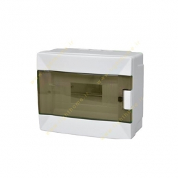 جعبه فیوز 8 تایی روکار ریل فلزی با ترمینال آلانور