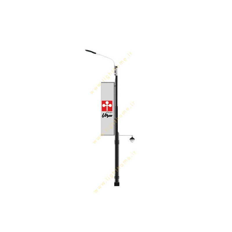 پایه چراغ پارکی خیابانی پرچمدار 10 متری هما سوتارا  ST-54190