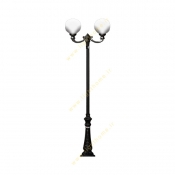 پایه چراغ پارکی دو شعله سوتارا مدل ارشیا ST-514802