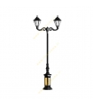 پایه چراغ پارکی دو شاخه سوتارا مدل سونیا ST-533702