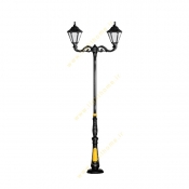 پایه چراغ پارکی دو شعله سوتارا مدل افسانه لایت ST-515112