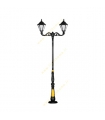 پایه چراغ پارکی دو شعله سوتارا مدل افسانه لایت ST-515112