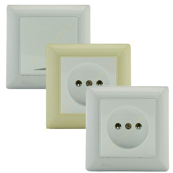 sabet-electric-socket-switch-power-white-cream