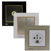 sabet-electric-socket-switch-glass-parmis-with-golden-round-external-frame