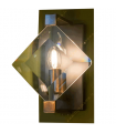 لوستر کریستالی نیرا نور مدل دیواری شمشی لوزی