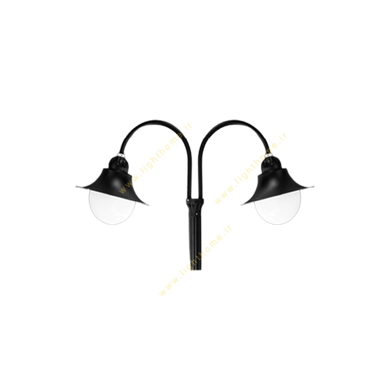 چراغ سرلوله پارکی دو شاخه سوتارا مدل نسترن ST-505002