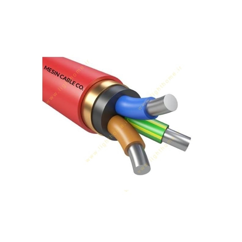 کابل آلومینیومی 3x95+50 مسین با روکش PVC