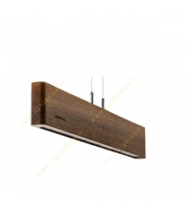 چراغ آویز چوبی 40 وات شعاع مدل گلکسی بلند