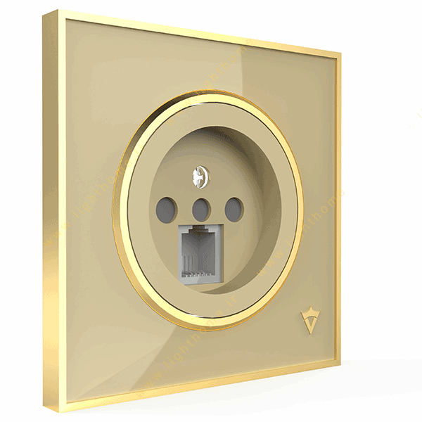 veera-switch-and-socket-model-alpha-cl-beige-glass-matt