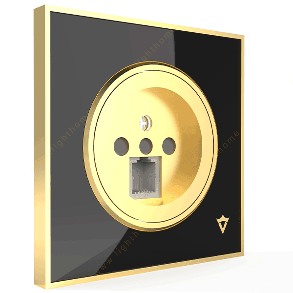 veera-switch-and-socket-model-alpha-cl-black-golden-middle