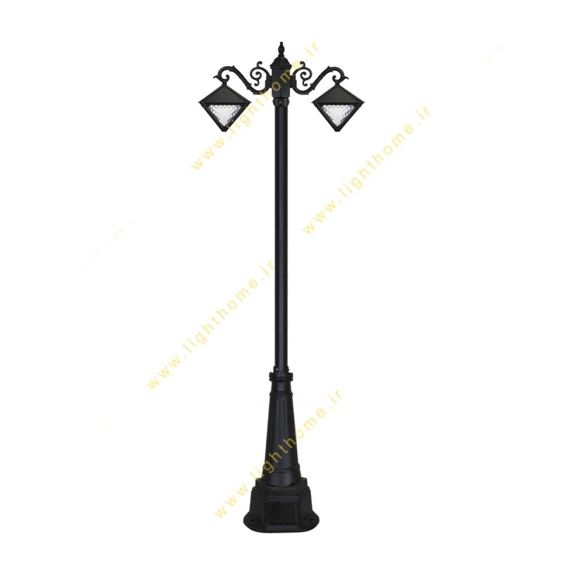 چراغ پارکی دو شاخه E27 بیتانور مدل داتیس 5022