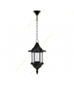 چراغ آویز حیاطی E27 بیتانور مدل شش ضلعی چتری CH-56101