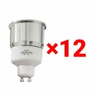 پکیج 12 تایی لامپ هالوژنی 9 وات  SPN با سرپیچ GU10