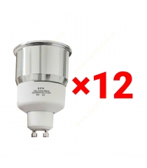 پکیج 12 تایی لامپ هالوژنی 9 وات  SPN با سرپیچ GU10