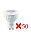 پکیج 50 تایی لامپ هالوژنی 7 وات GU10 پارس شعاع توس