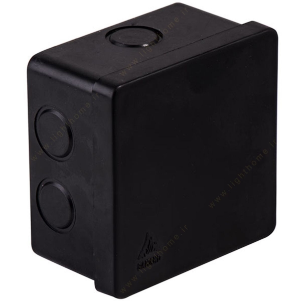 جعبه فیوز مینیاتوری روکار 5×8×8 سهند مدل پرسی مشکی