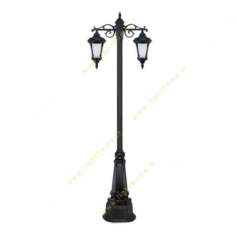 چراغ پارکی دو شاخه E27 بیتانور مدل آترون 6427
