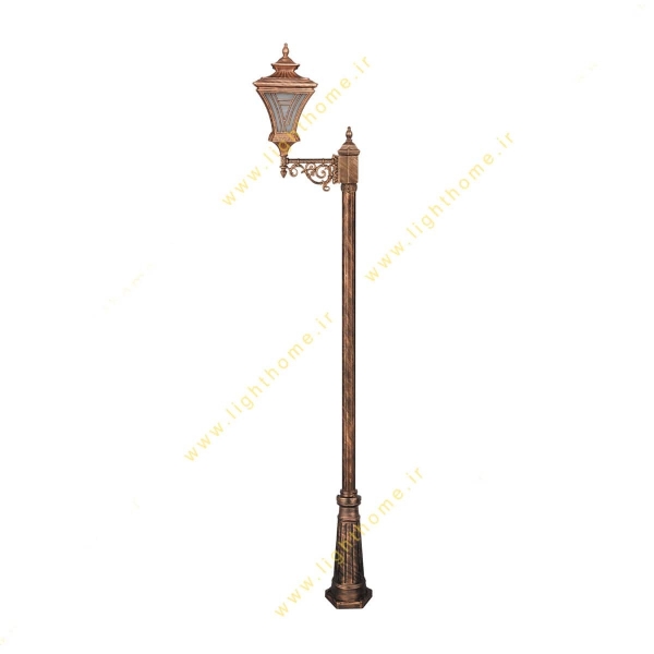 چراغ پارکی تک شاخه E27 بیتانور مدل ایفل 6915