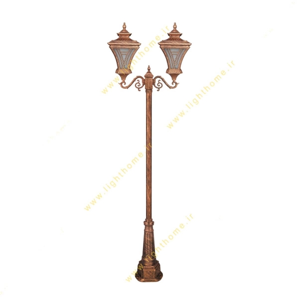 چراغ پارکی بیتانور دو شاخه E27 مدل ایفل 6922