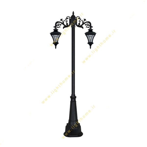 چراغ پارکی بیتانور دو شاخه E27 مدل ایفل 6924