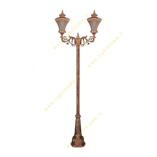 چراغ پارکی بیتانور دو شاخه E27 مدل ایفل 6924