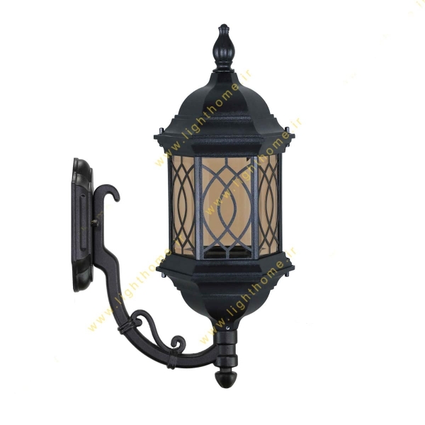 چراغ دیواری حیاطی بیتانور E27 مدل شش ضلعی PD5601