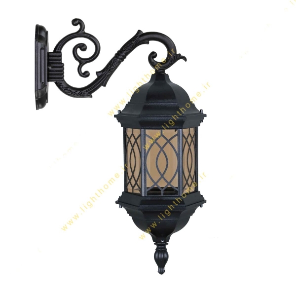 چراغ دیواری حیاطی بیتانور E27 مدل شش ضلعی PD5602