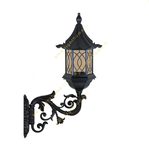 چراغ دیواری حیاطی بیتانور E27 مدل شش ضلعی PD5604