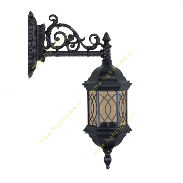 چراغ دیواری حیاطی بیتانور E27 مدل شش ضلعی PD5605