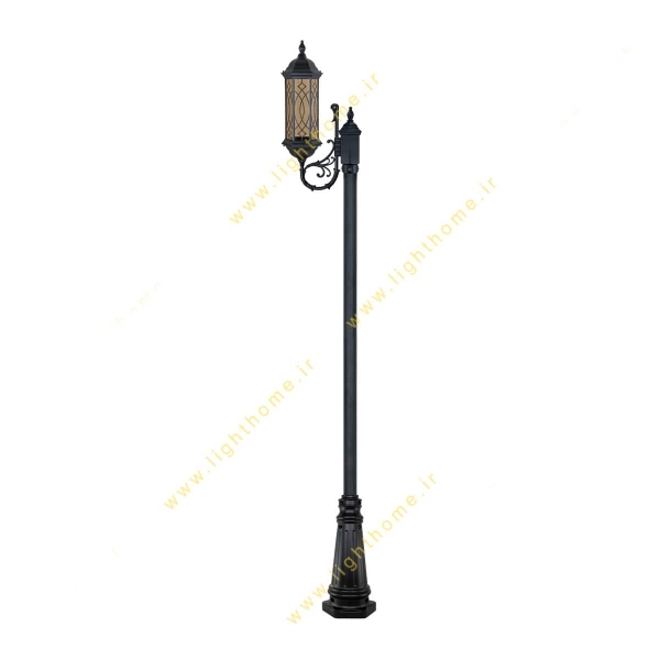 چراغ پارکی بیتانور تک شاخه E27 مدل شش ضلعی بلند BPD5613