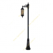 چراغ پارکی بیتانور تک شاخه E27 مدل شش ضلعی بلند BPD5615