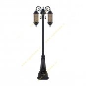 چراغ پارکی بیتانور دو شاخه E27 مدل شش ضلعی بلند BPD5623
