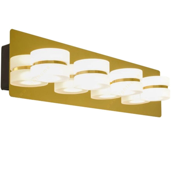 چراغ دیواری 24 وات سیلا نور مدل ژوپیتر پلاس کتیبه دار چهار شعله گلد طبیعی