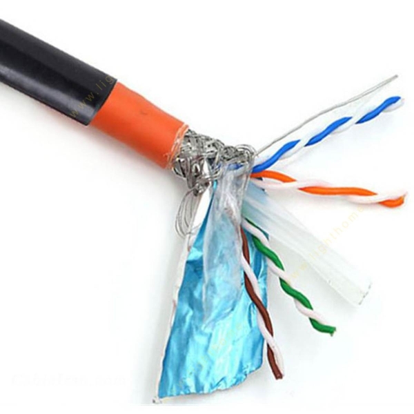 کابل شبکه CAT6SFTP نگزنس آترینت اوت دور تمام مس دو روکش