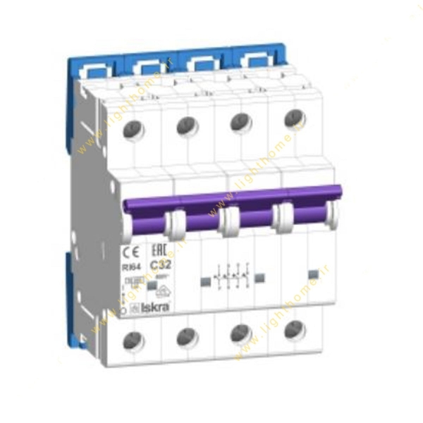 فیوز مینیاتوری چهار پل 32 آمپر ایسکرا سری RI60-C
