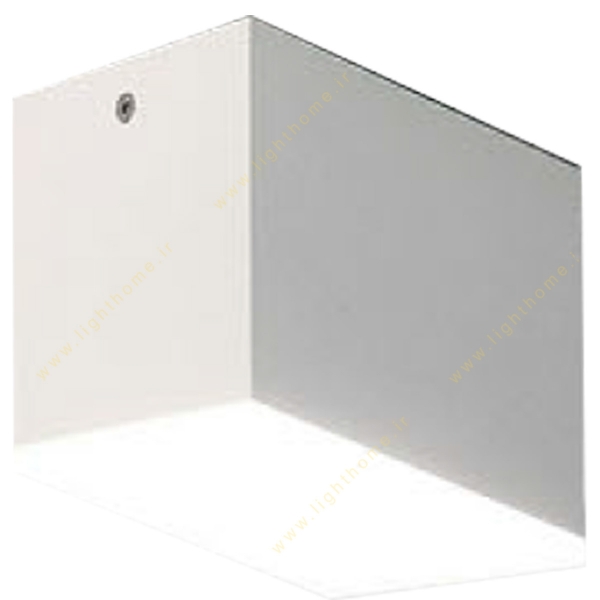 چراغ سقفی هاتو مدل مکعب 8010CU سفید