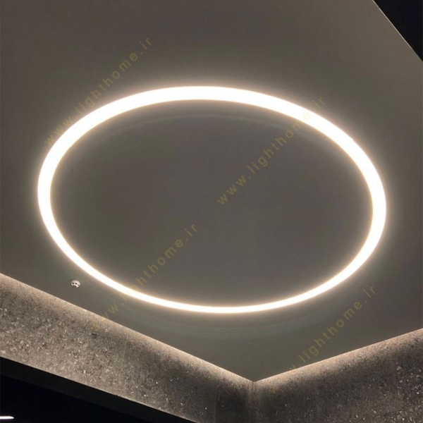 چراغ خطی منحنی باریک ال فارو ELFARO  عرض 7 cm