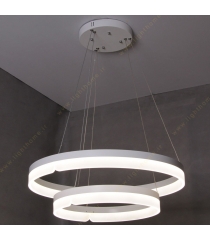 چراغ آویز خطی رینگی سیلا نور مدل گلکسی 60×40