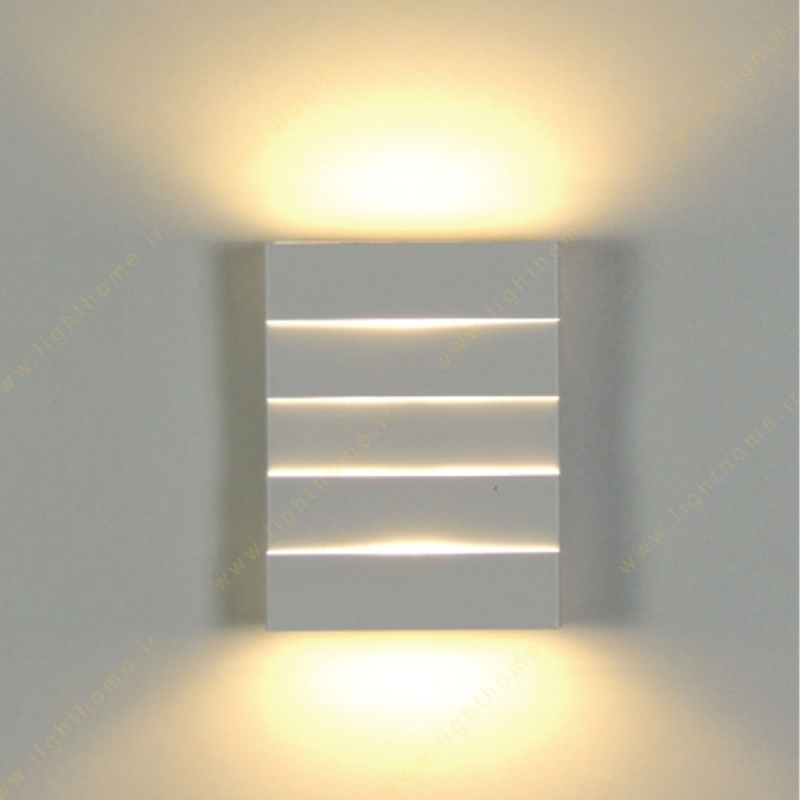 چراغ دیواری دکوراتیو 2x5 وات لولایت کد 200 دارای لامپ LED G4