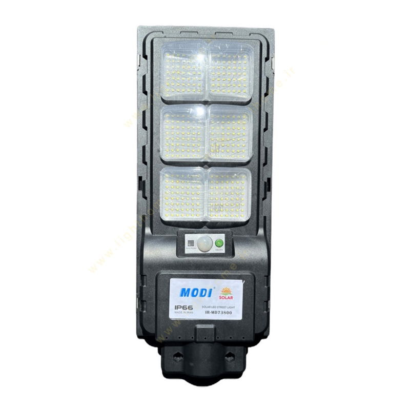 چراغ خیابانی 800 وات SMD خورشیدی مودی مدل IR-MD73800