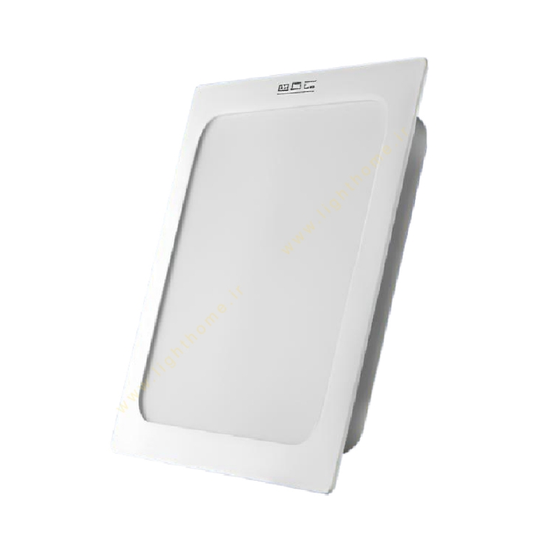 چراغ سقفی توکار 25 وات EDC دیکو مربع برش 19×19 سانت