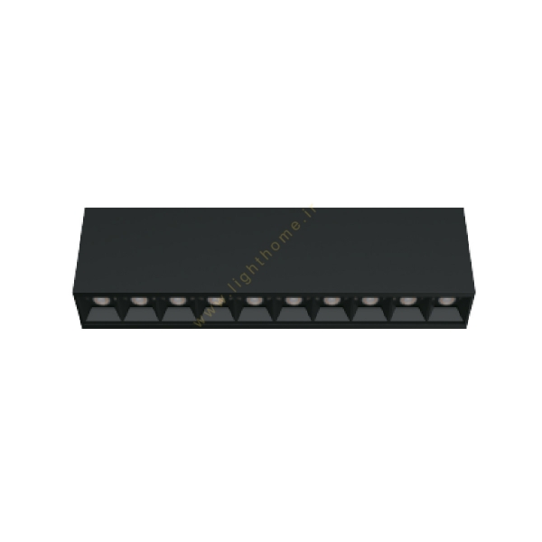 چراغ سقفی روکار لیزر بلید شعاع الکتریک مدل SH- 6802 - 12W
